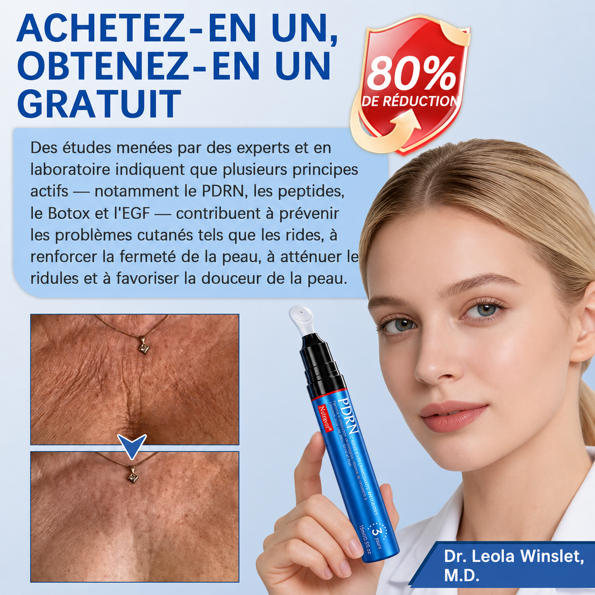 🌊🔥𝐍𝐚𝐭𝐫𝐚𝐯𝐨𝐫® PDRN Soin Anti-Rides – Crème Liftante et Raffermissante