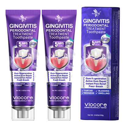 Dentifrice thérapeutique Rolimey® VioCore au venin d’abeille contre la gingivite et la parodontite