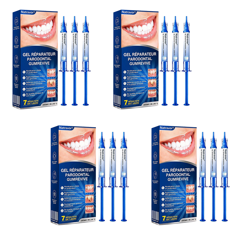 🦷𝐍𝐚𝐭𝐫𝐚𝐯𝐨𝐫® GumRevive Gel de soin des gencives et du parodonte