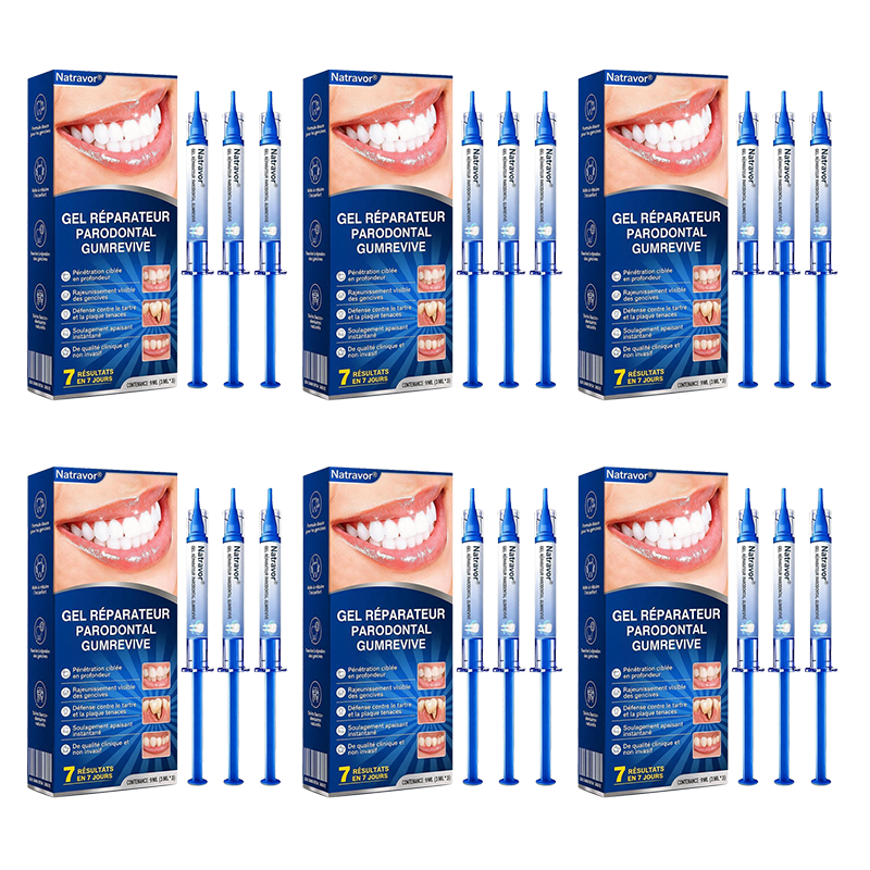 🦷𝐍𝐚𝐭𝐫𝐚𝐯𝐨𝐫® GumRevive Gel de soin des gencives et du parodonte