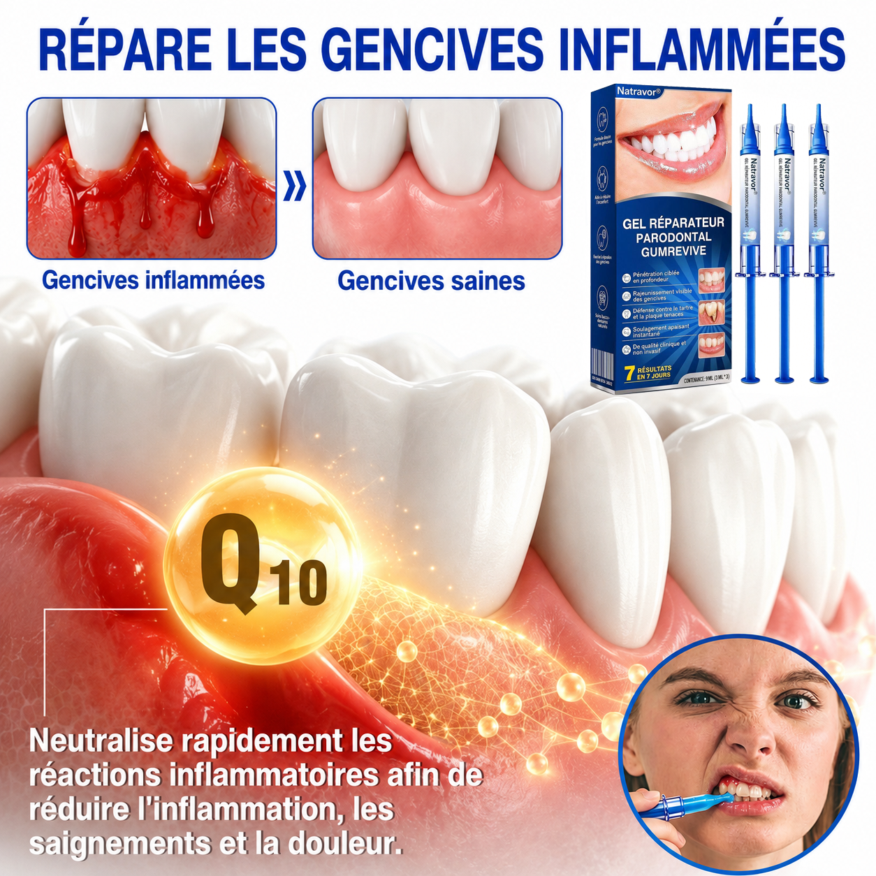 🦷𝐍𝐚𝐭𝐫𝐚𝐯𝐨𝐫® GumRevive Gel de soin des gencives et du parodonte