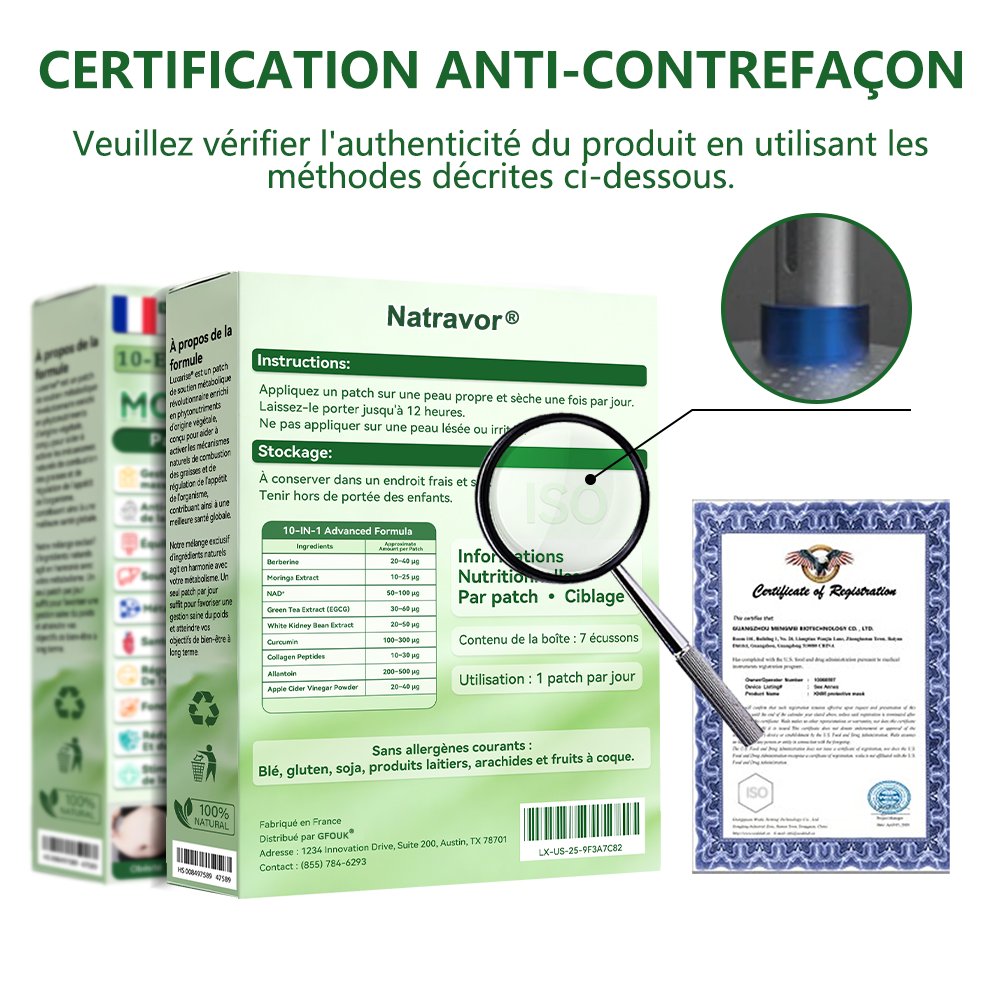 𝑩𝒐𝒖𝒕𝒊𝒒𝒖𝒆 𝒐𝒇𝒇𝒊𝒄𝒊𝒆𝒍𝒍𝒆 | 🔥🔥Natravor® 𝐏𝐚𝙩𝙘𝙝 𝗡ano-Microneedles Avancé 10-en-1 Moringa · 𝘽𝙚𝙧𝙗é𝙧𝒊𝒏𝒆 × NAD⁺🇫🇷Une seule fois par jour, changements visibles en 7 jours Pour l’obésité, peau relâchée, diabète, apnée du sommeil, problèmes articulaires, et bien plus